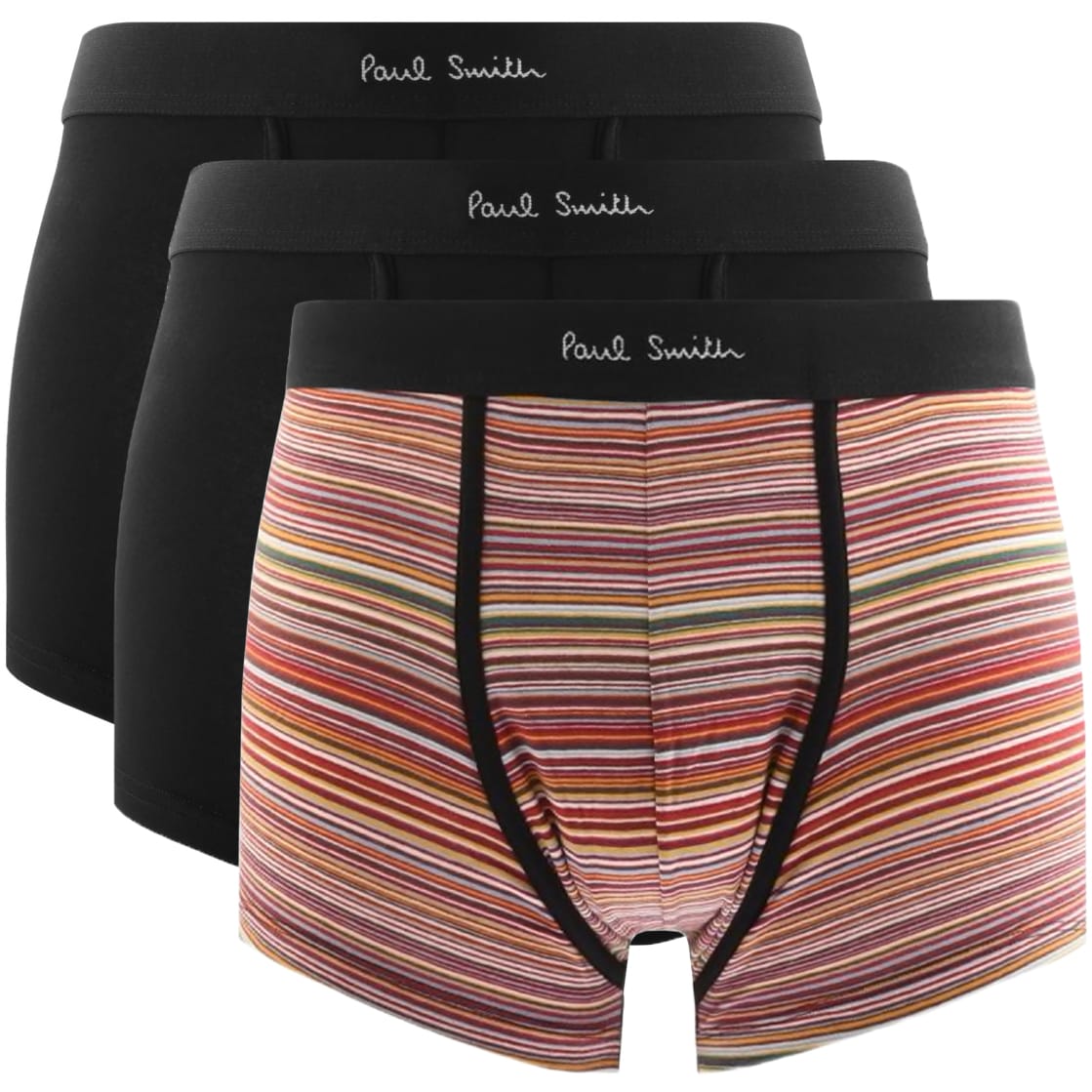 Alternative Image for ProductPS By Paul Smith Three Pack Trunks Black1